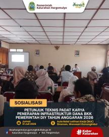 SOSIALISASI PETUNJUK TEKNIS PADAT KARYA  PENERAPAN INFRASTRUKTUR DANA BKK PEMERINTAH DIY TAHUN 2026